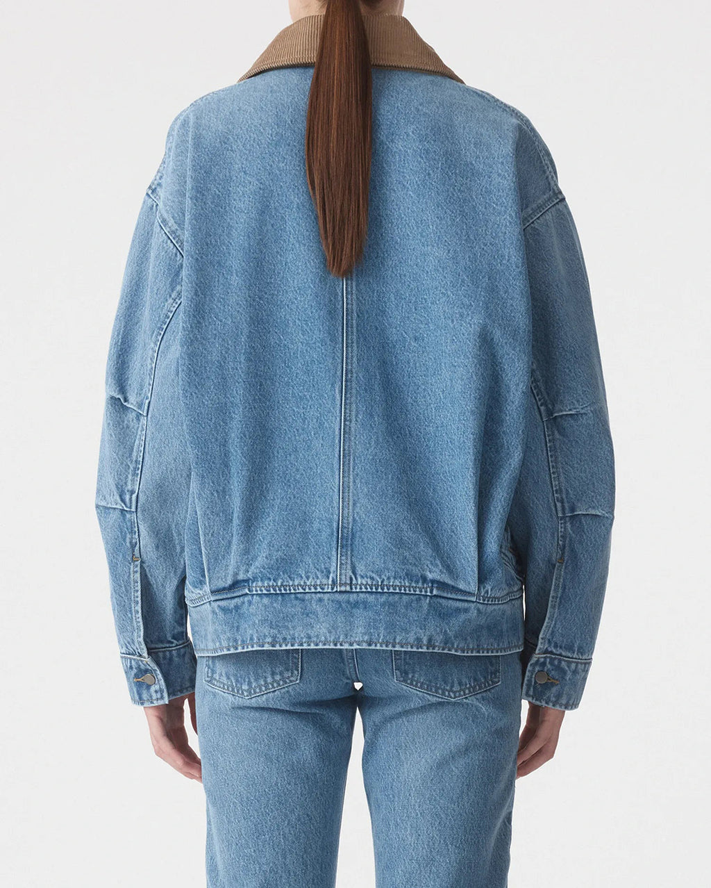 Gina Oversized Bomber Jacket - Tonal - Nobody Denim