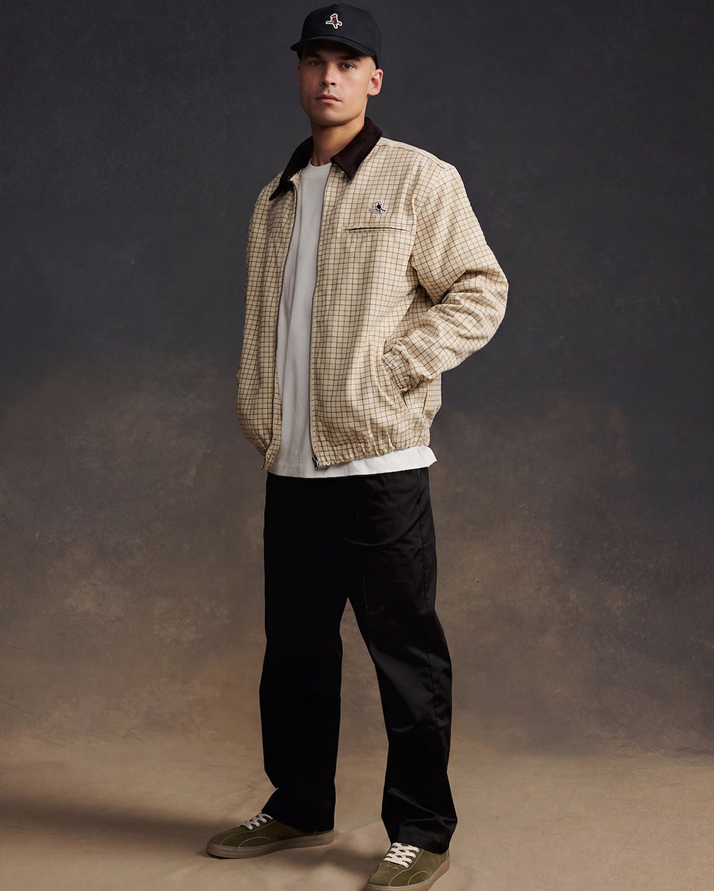 Gold Label Classic Jacket - Check Twill - Walker Golf Things