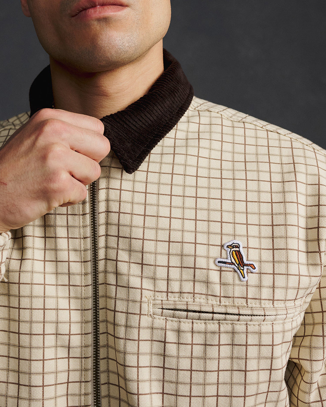 Gold Label Classic Jacket - Check Twill - Walker Golf Things