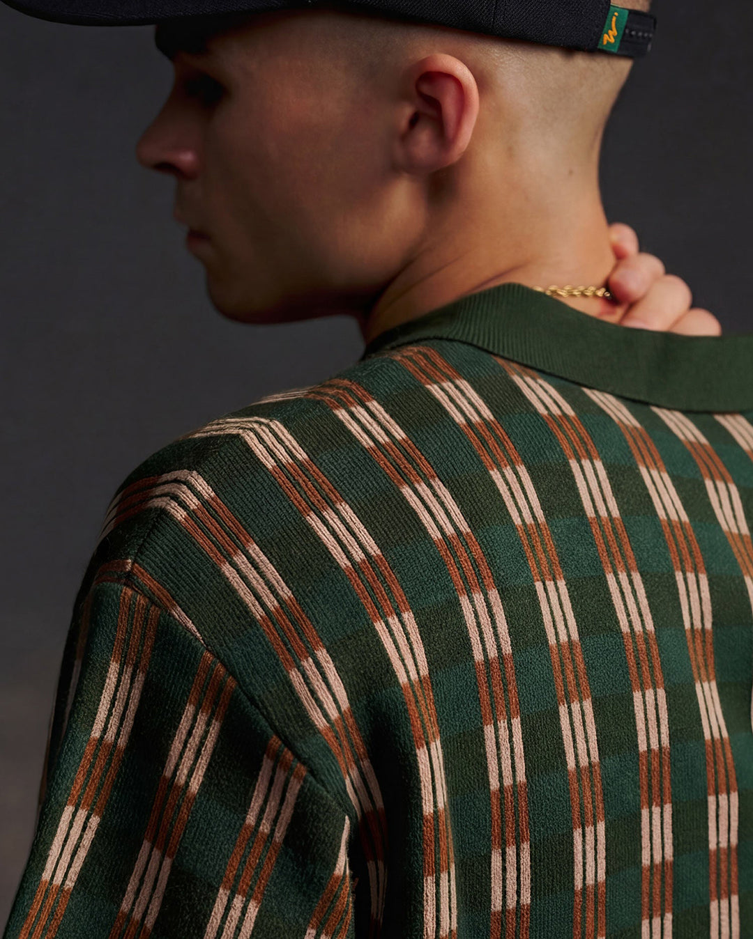 Gold Label Flint Jacquard Polo - Cyprus - Walker Golf Things