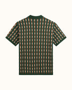 Gold Label Flint Jacquard Polo - Cyprus - Walker Golf Things