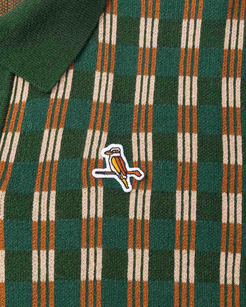 Gold Label Flint Jacquard Polo - Cyprus - Walker Golf Things