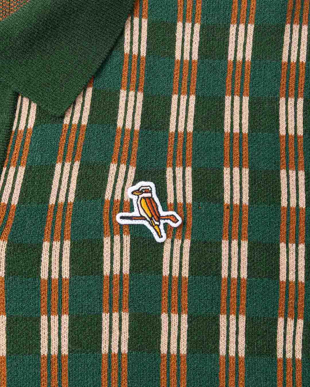 Gold Label Flint Jacquard Polo - Cyprus - Walker Golf Things