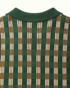 Gold Label Flint Jacquard Polo - Cyprus - Walker Golf Things