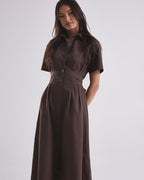 Vela Dress - Cacao - Gracious