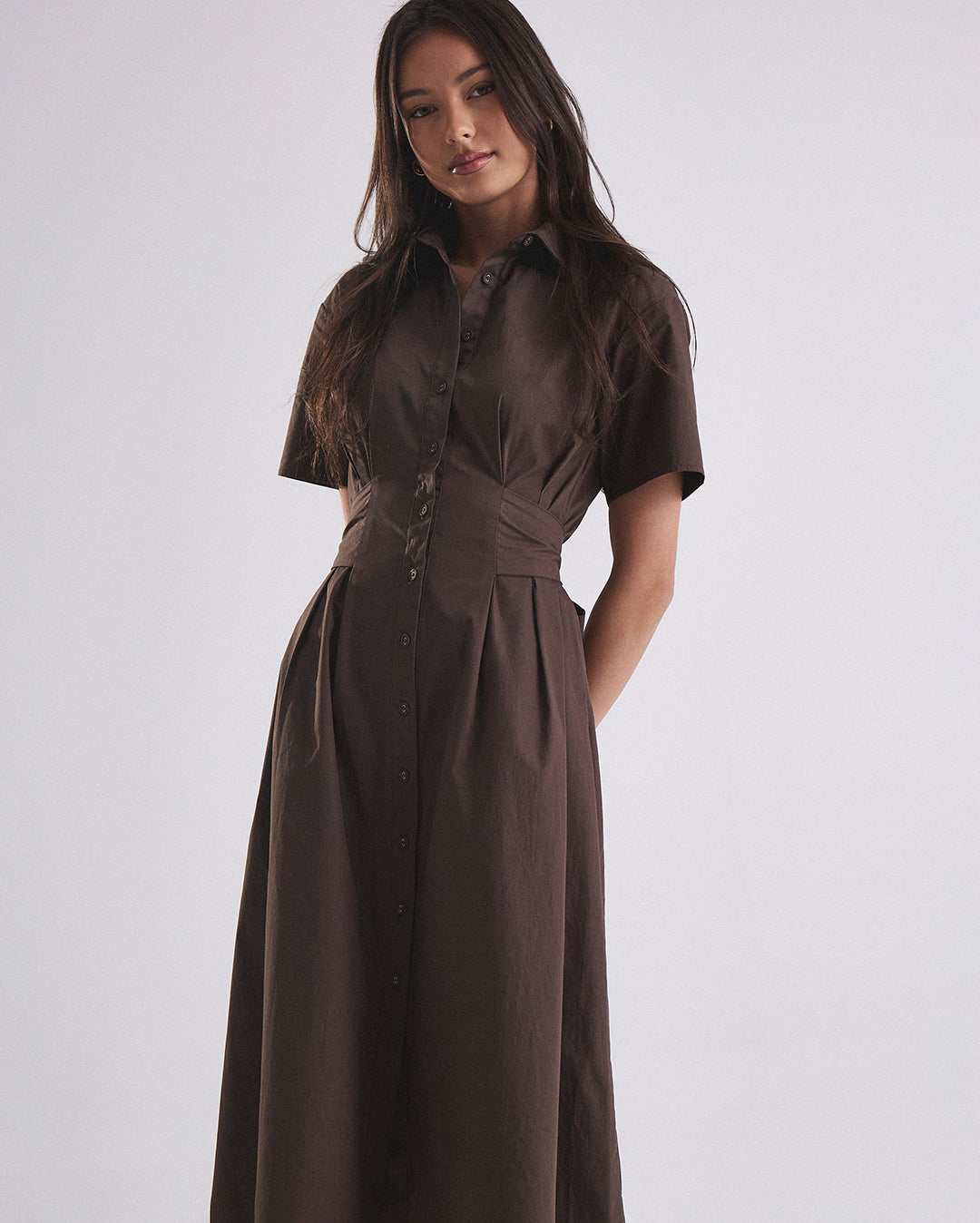 Vela Dress - Cacao - Gracious