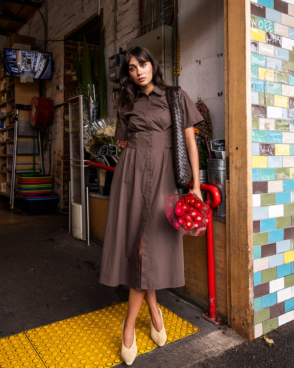 Vela Dress - Cacao - Gracious