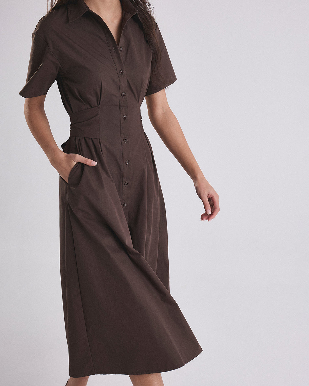 Vela Dress - Cacao - Gracious