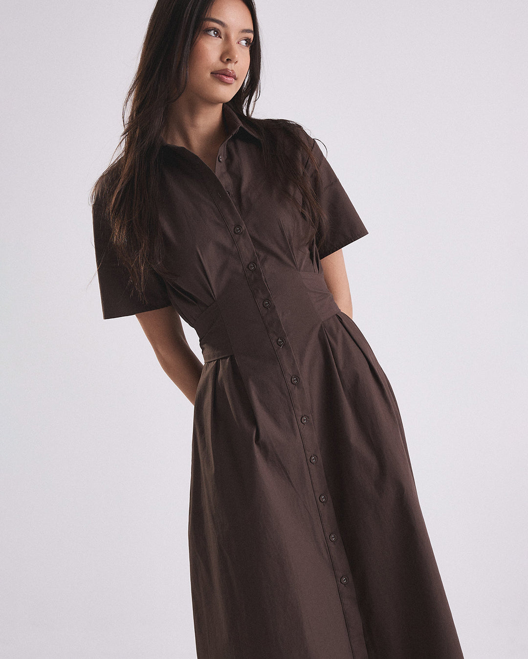 Vela Dress - Cacao - Gracious