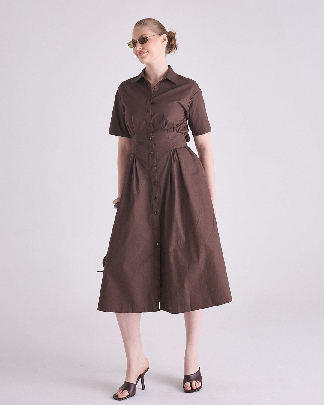Vela Dress - Cacao - Gracious
