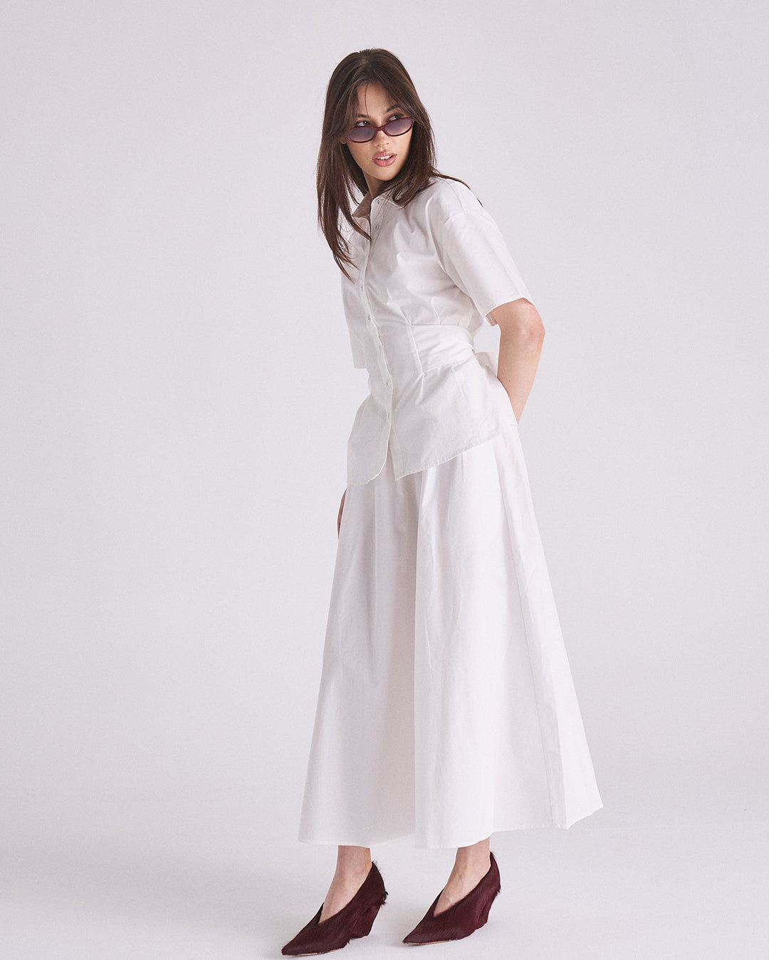 Vela Shirt - Ivory - Gracious