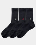 Basic Crew Socks - Black - Gramicci
