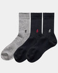 Basic Crew Socks - Mixed - Gramicci