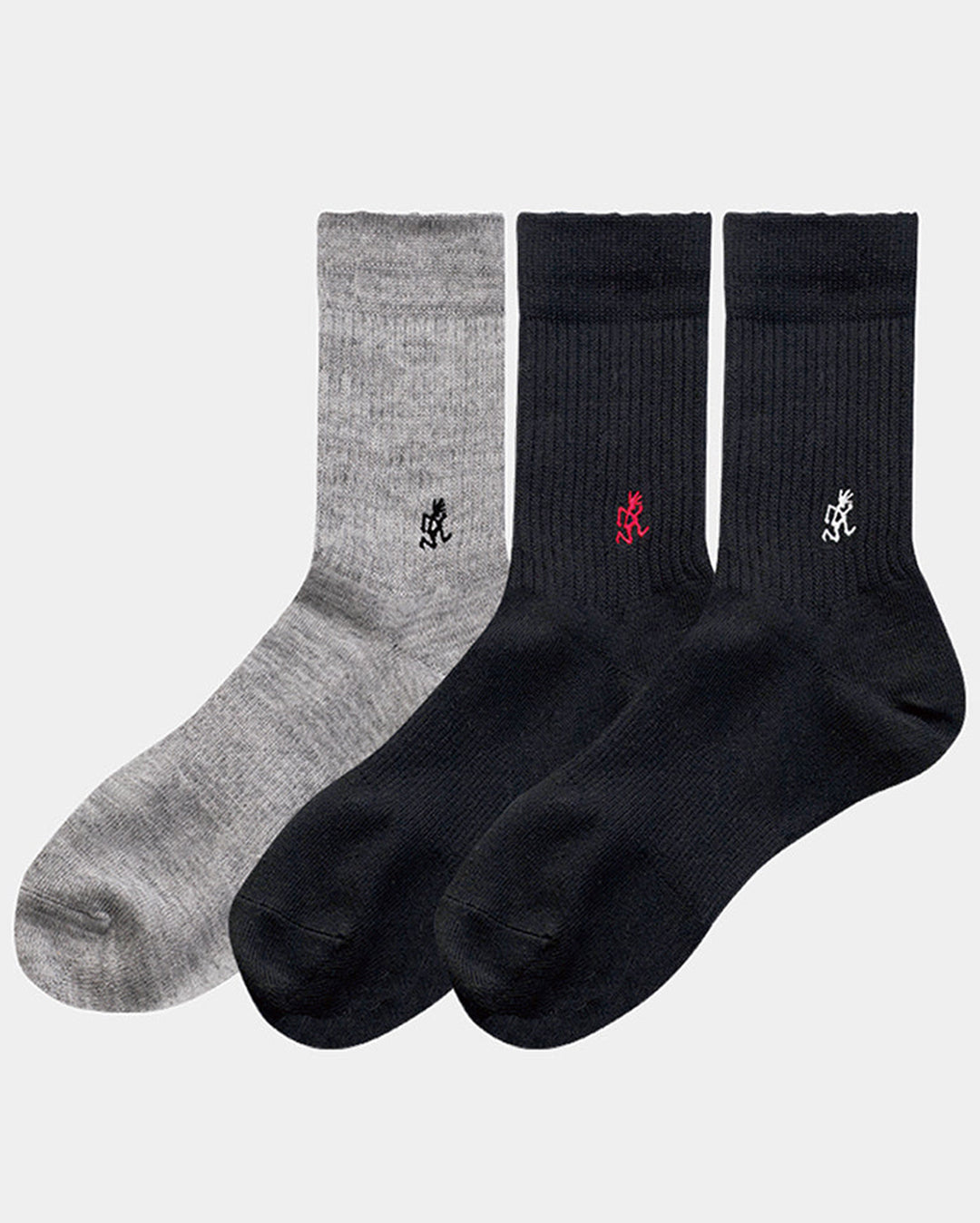 Basic Crew Socks - Mixed - Gramicci
