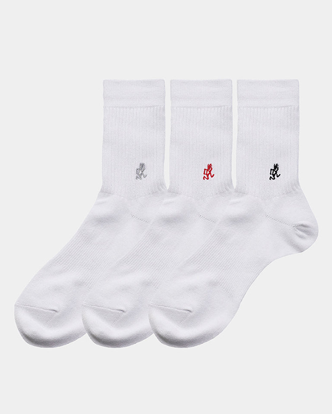 Basic Crew Socks - White - Gramicci