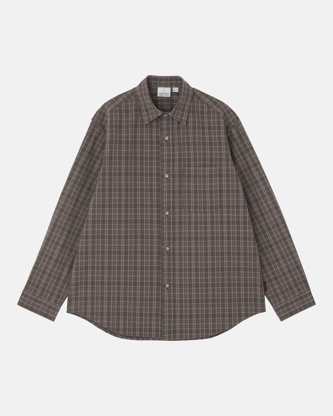 Heavy Weight Checkered Shirt - Violet 4