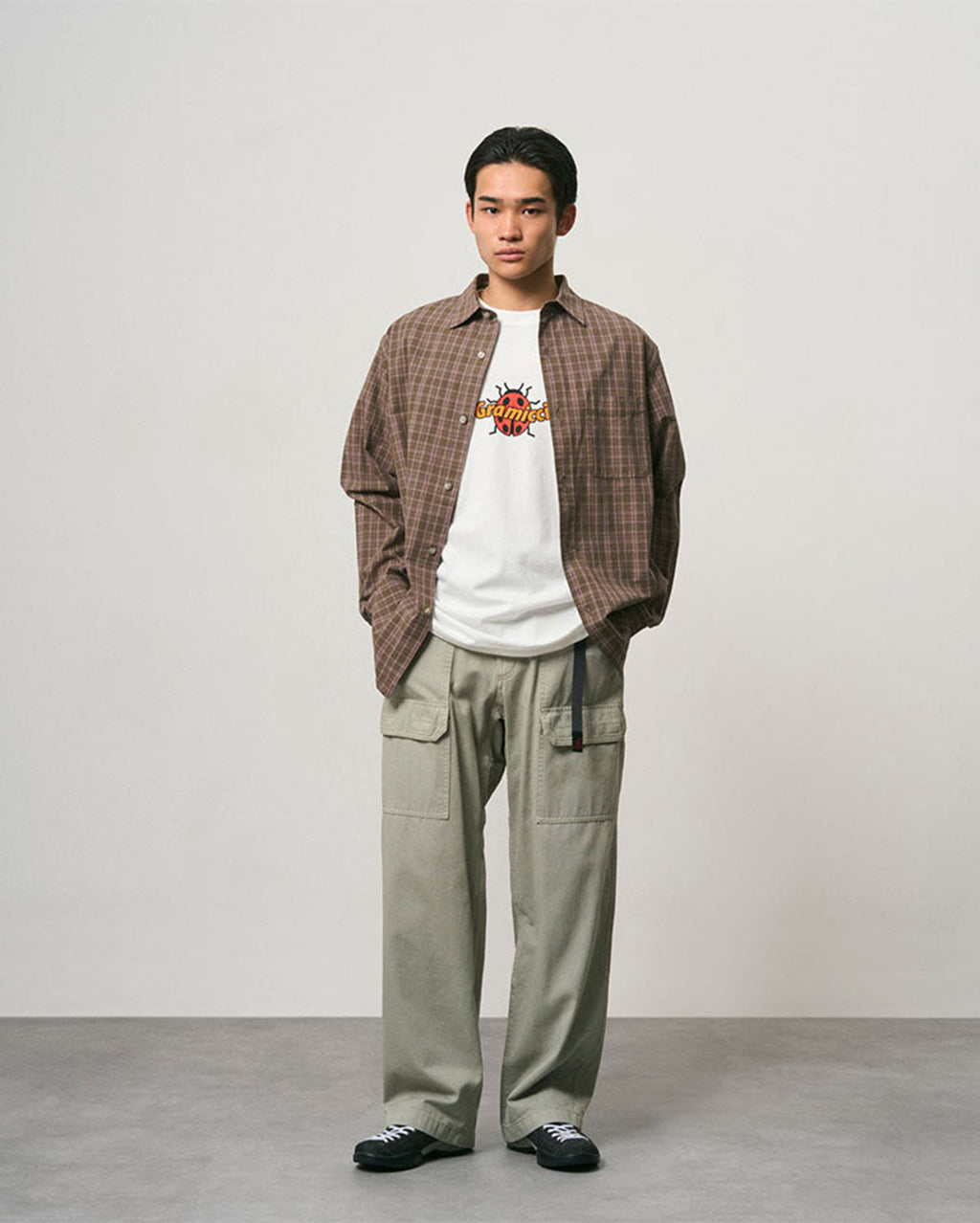 Heavy Weight Checkered Shirt - Violet 1