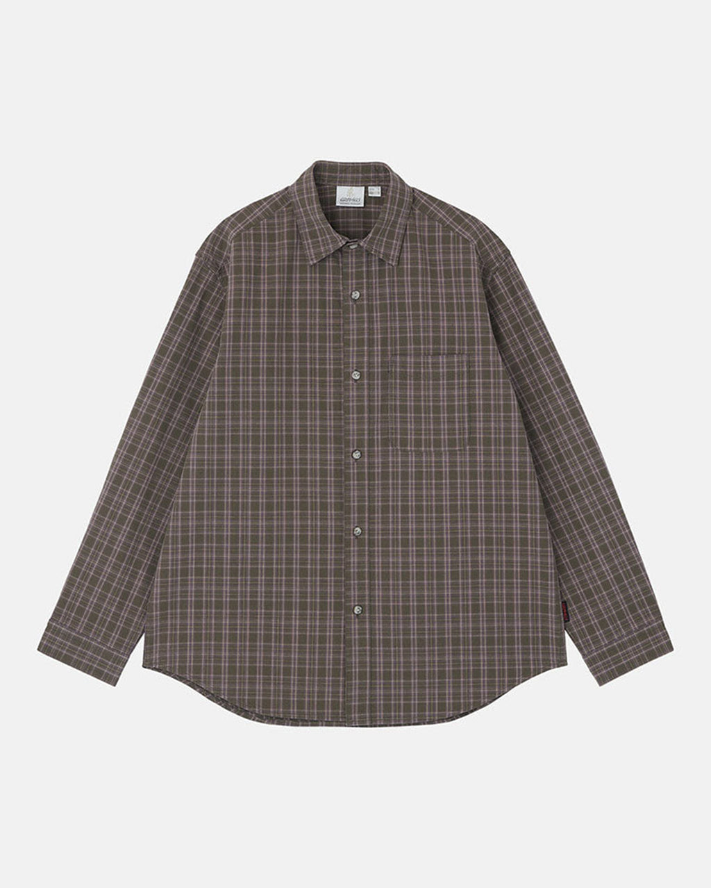 Heavy Weight Checkered Shirt - Violet 2