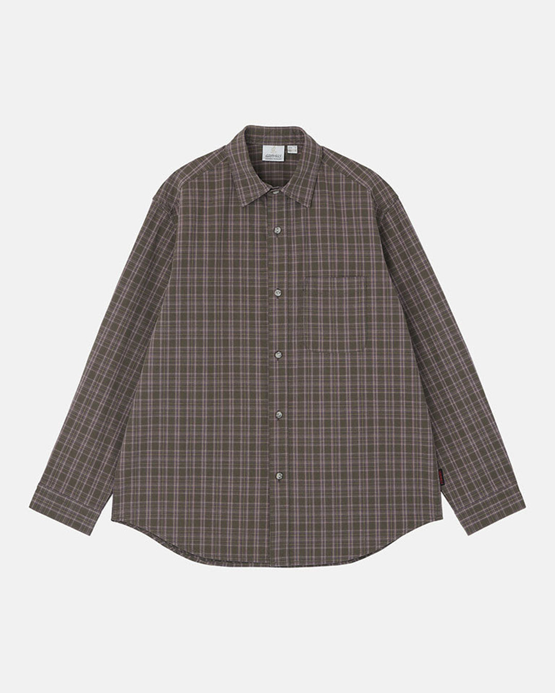 Heavy Weight Checkered Shirt - Violet 2