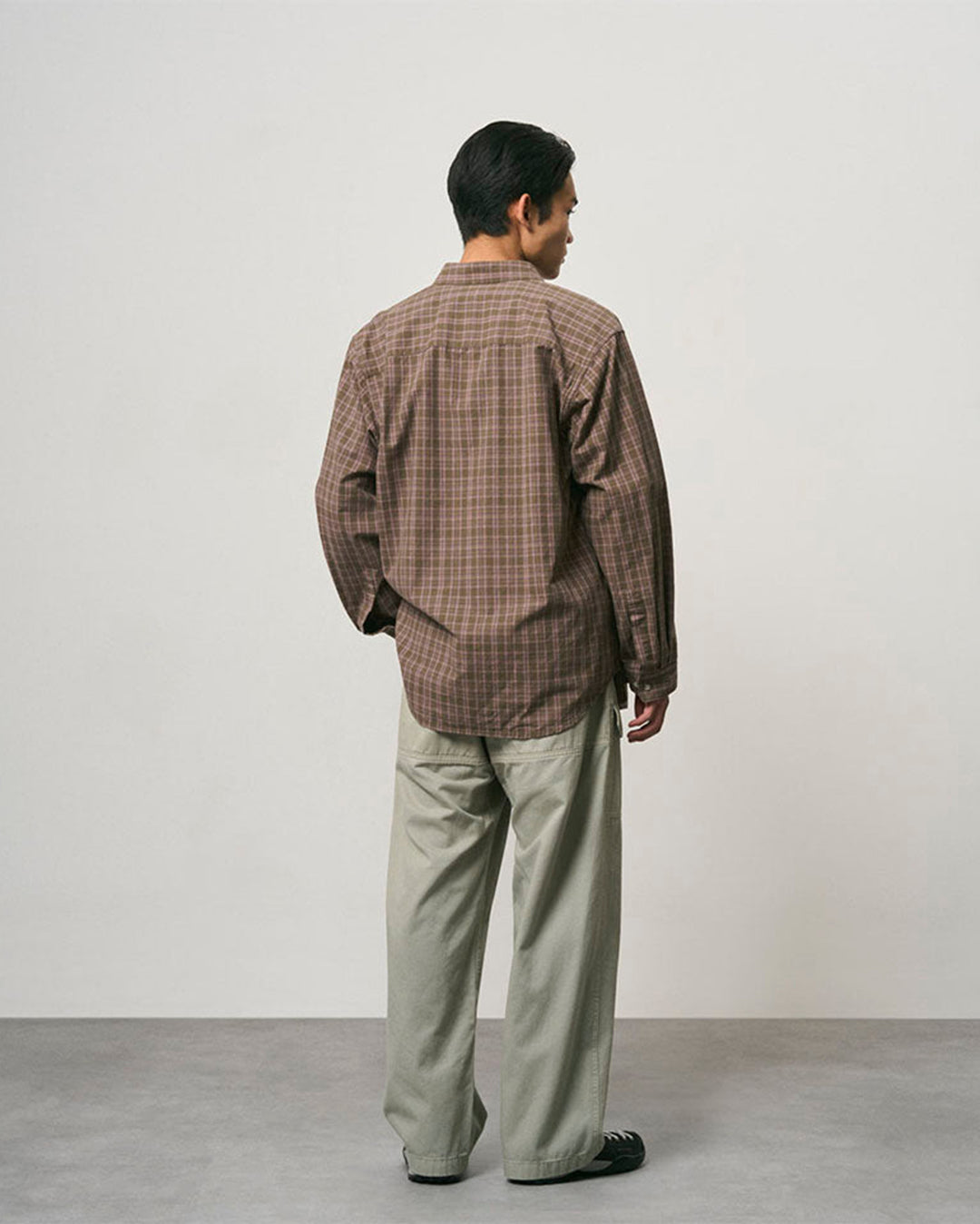 Heavy Weight Checkered Shirt - Violet 3