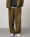 Mini Check Nylon Pant - Brown Check 1