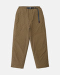 Mini Check Nylon Pant - Brown Check 1