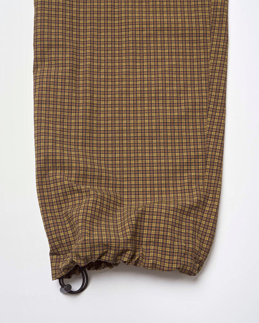 Mini Check Nylon Pant - Brown Check 10