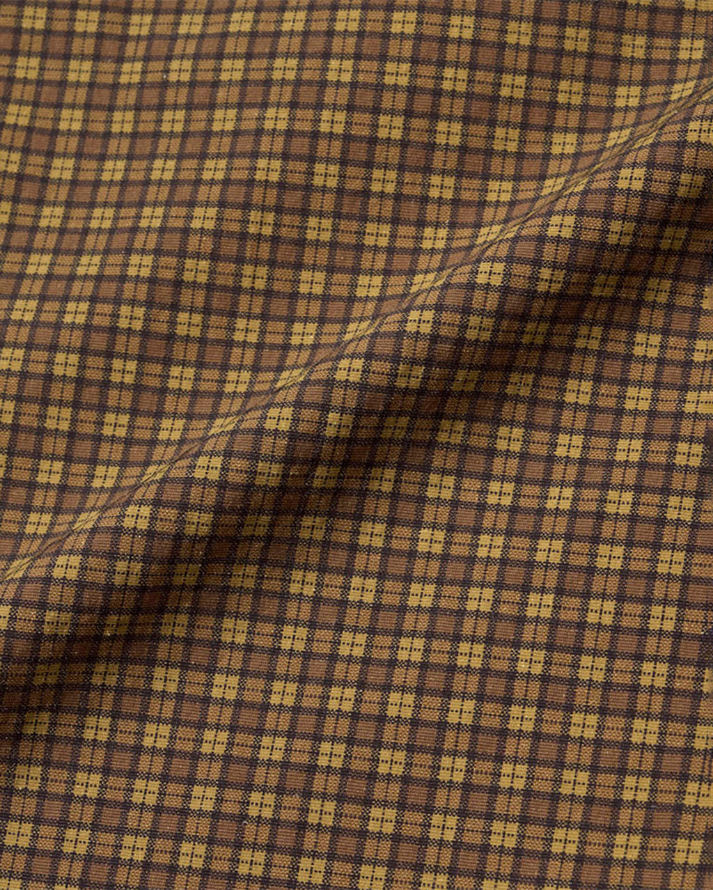 Mini Check Nylon Pant - Brown Check 11