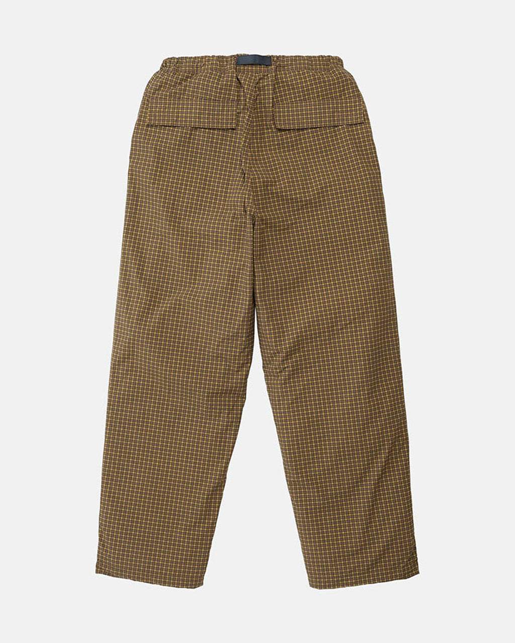 Mini Check Nylon Pant - Brown Check 5