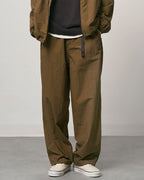 Mini Check Nylon Pant - Brown Check 6