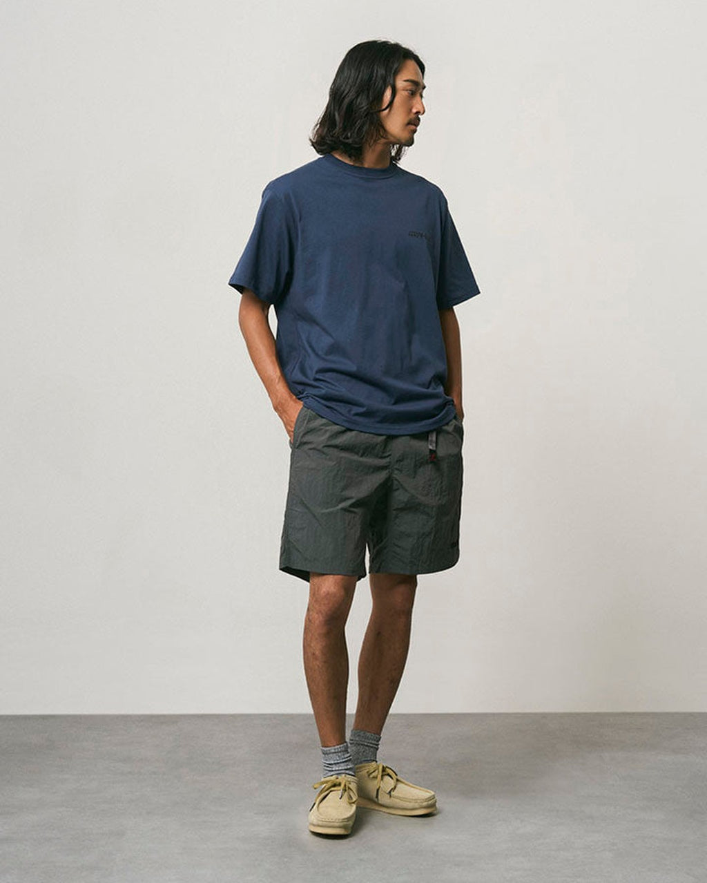 Nylon Packable G-Short - Carbon - Gramicci