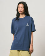 One Point Logo Tee - Dusky Blue - Gramicci