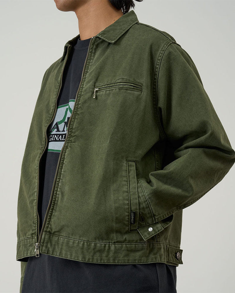 Taos Canvas Jacket - Moss - Gramicci