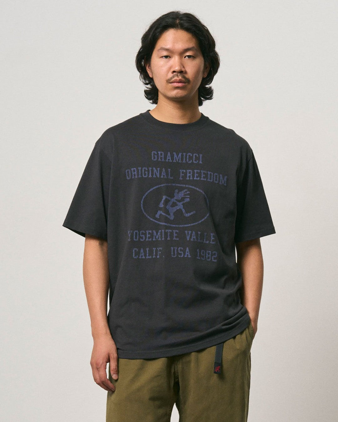 Yosemite Valley Tee - Vintage Black - Gramicci
