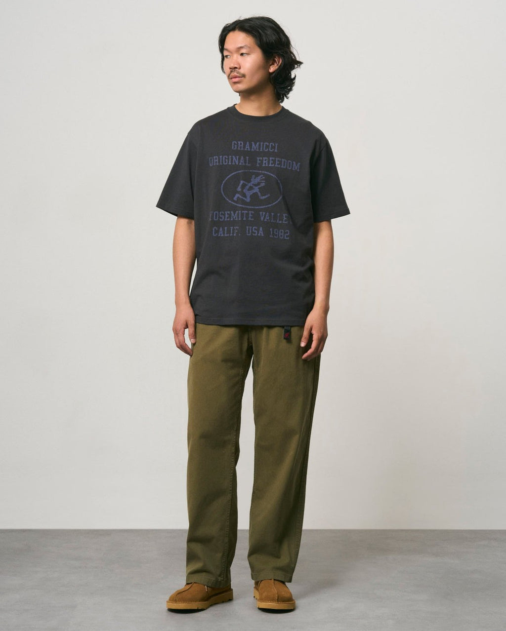 Yosemite Valley Tee - Vintage Black - Gramicci
