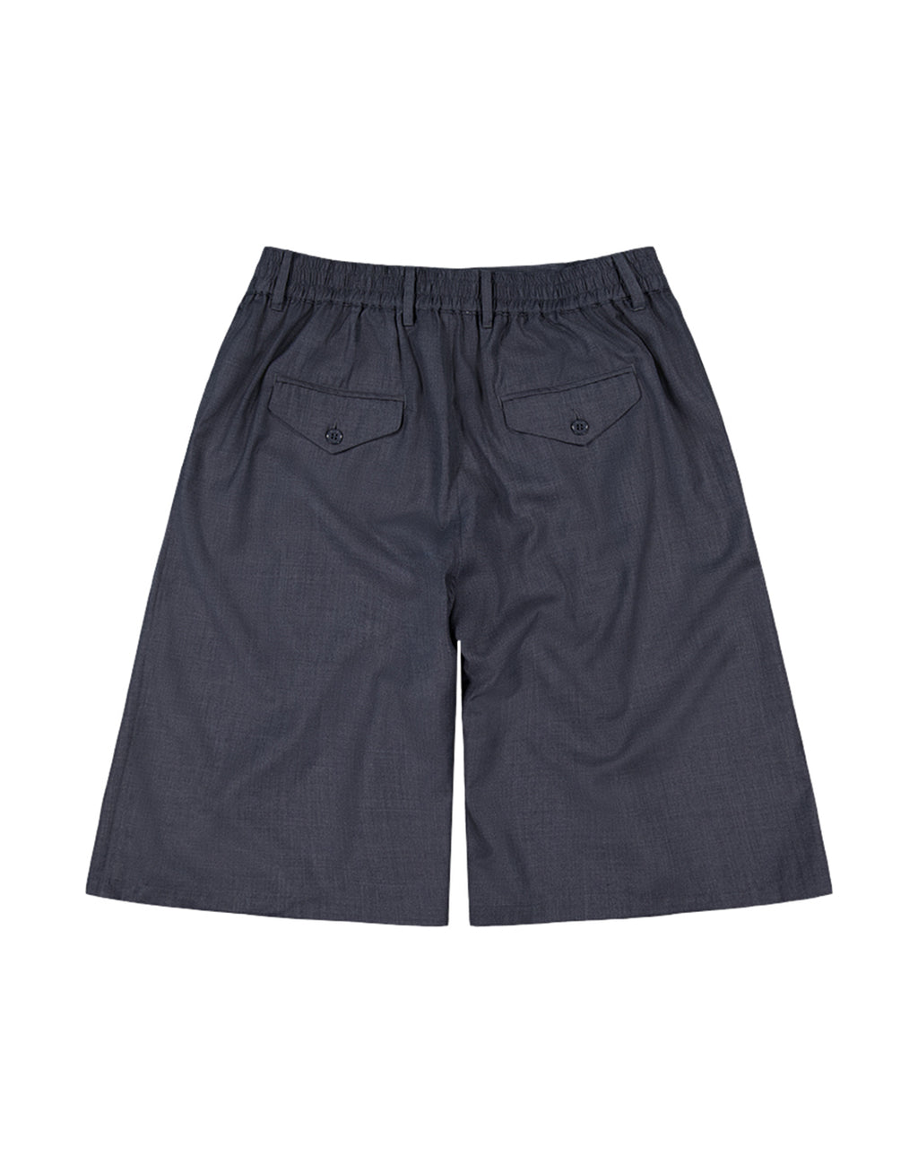Hakama Shorts - Charcoal Wool