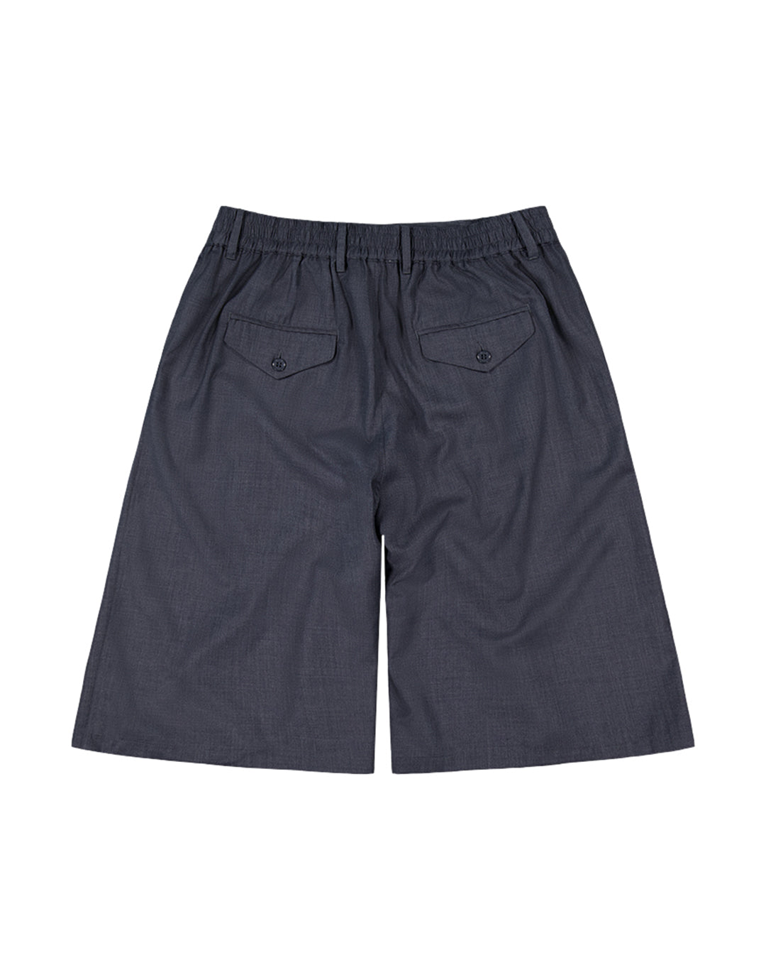 Hakama Shorts - Charcoal Wool