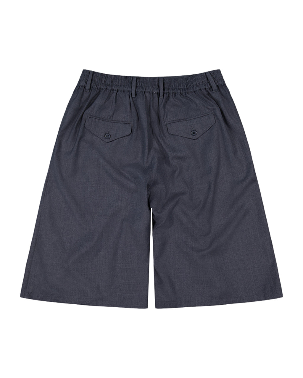 Hakama Shorts - Charcoal Wool by Checks Downtown - view 2