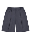 Hakama Shorts - Charcoal Wool by Checks Downtown