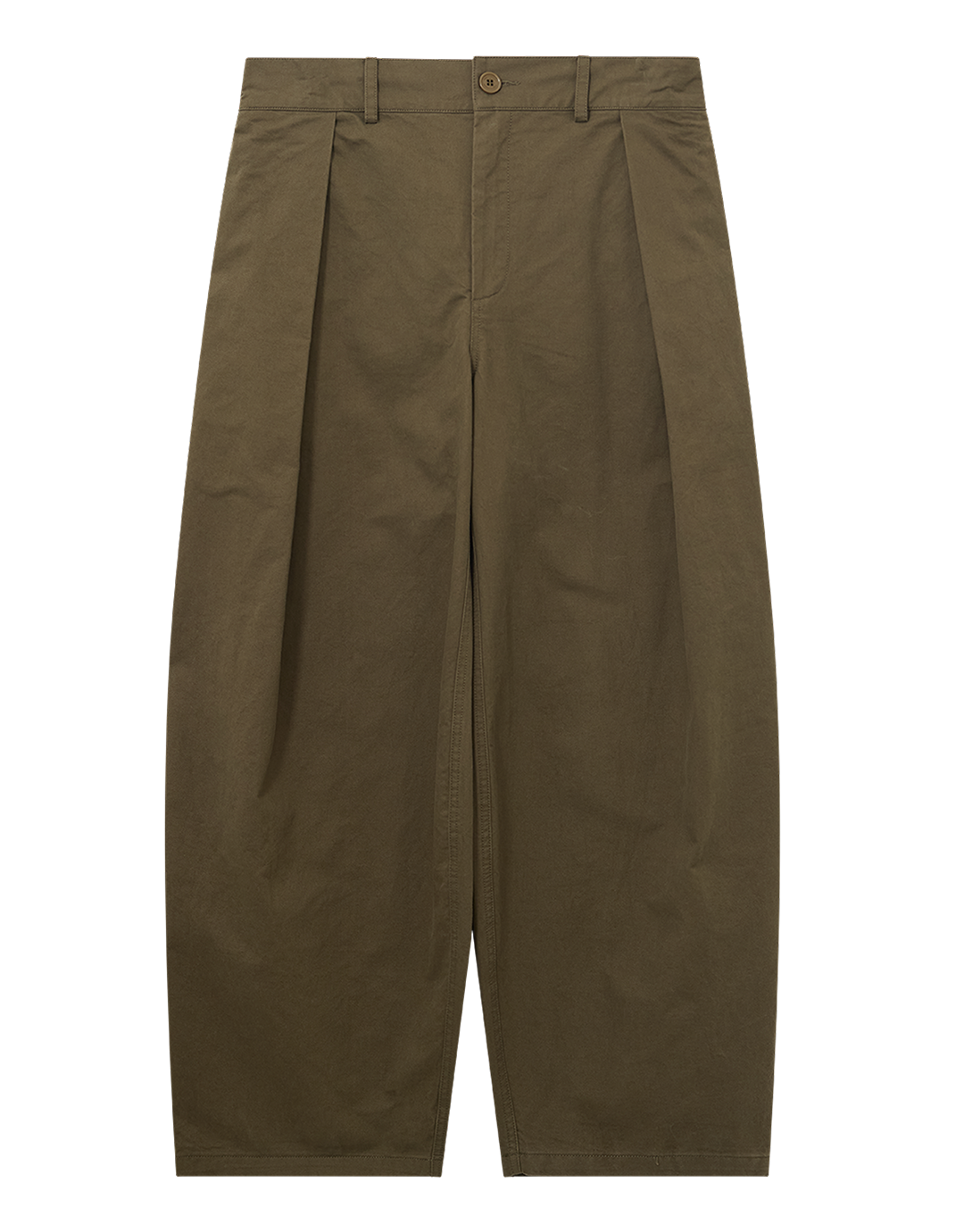 Hakama Pleated Pants - Olive