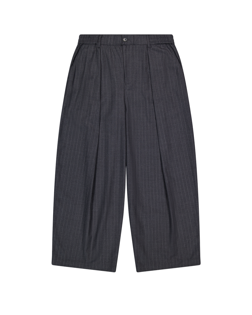 Hakama Pants Wool - Charcoal Stripe - Checks Downtown