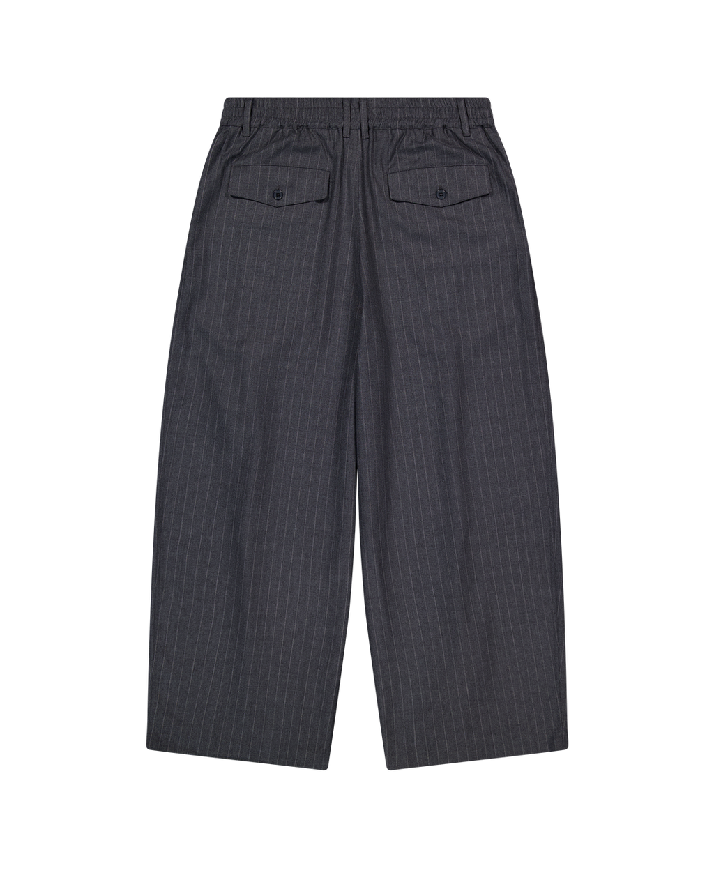 Hakama Pants Wool - Charcoal Stripe - Checks Downtown
