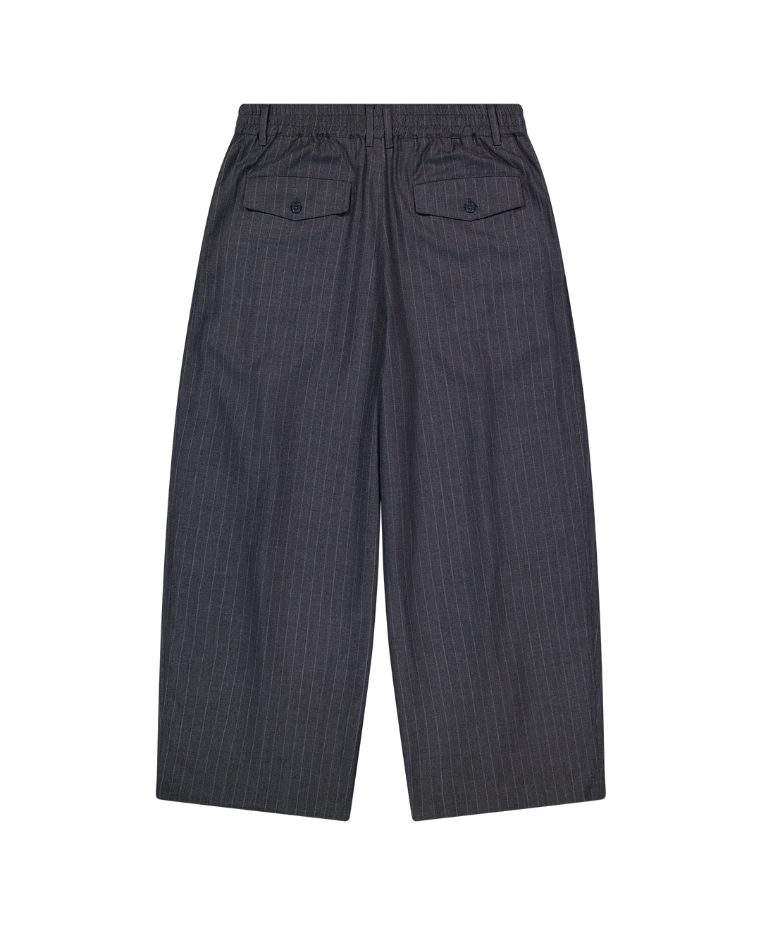 Hakama Pants Wool - Charcoal Stripe - Checks Downtown
