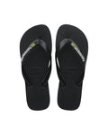 Brazil Logo Jandals - Black - Havaianas