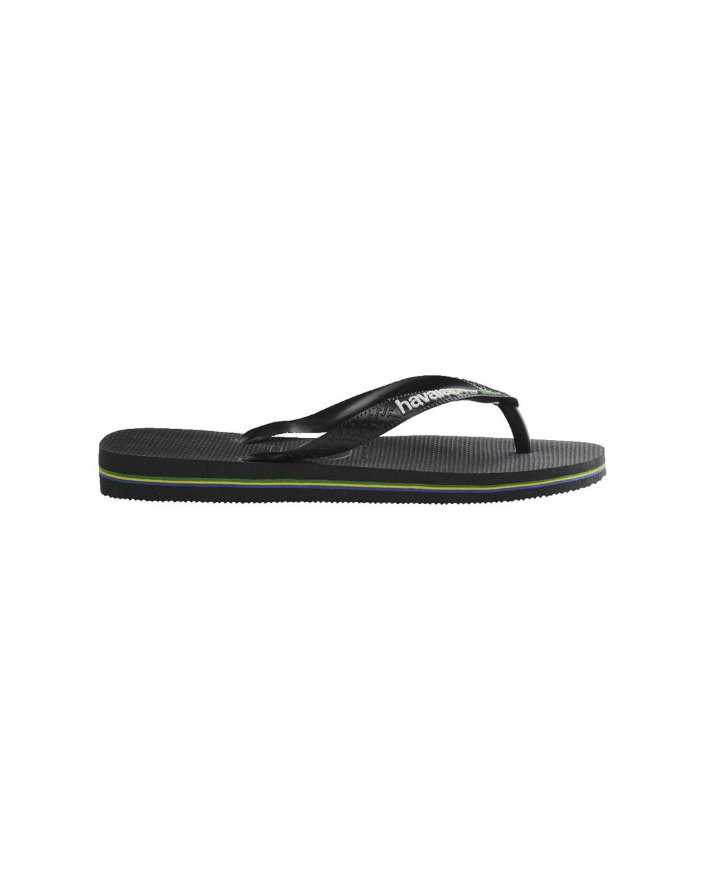 Brazil Logo Jandals - Black - Havaianas
