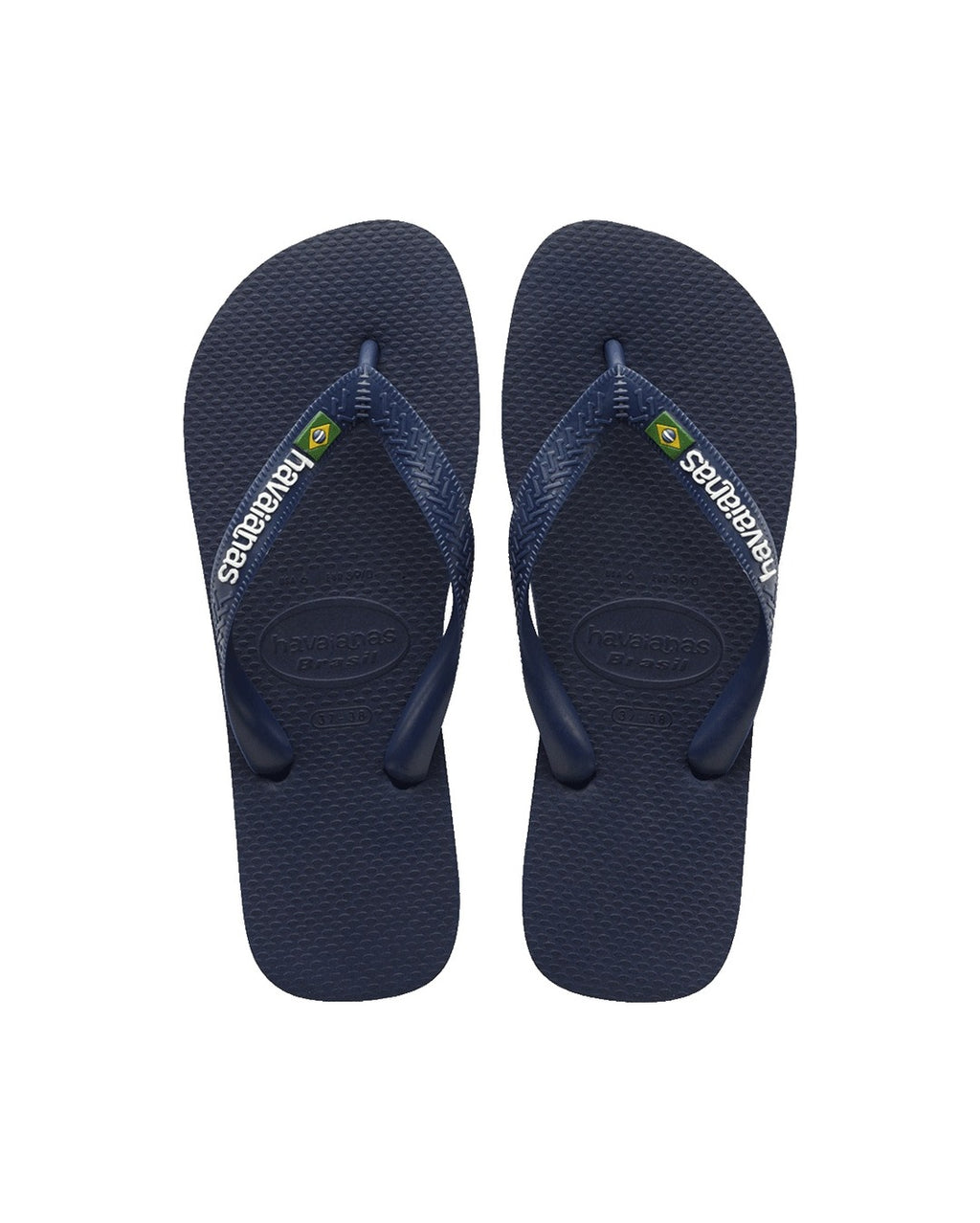 Brazil Logo Jandals - Navy - Havaianas