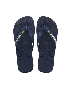 Brazil Logo Jandals - Navy - Havaianas
