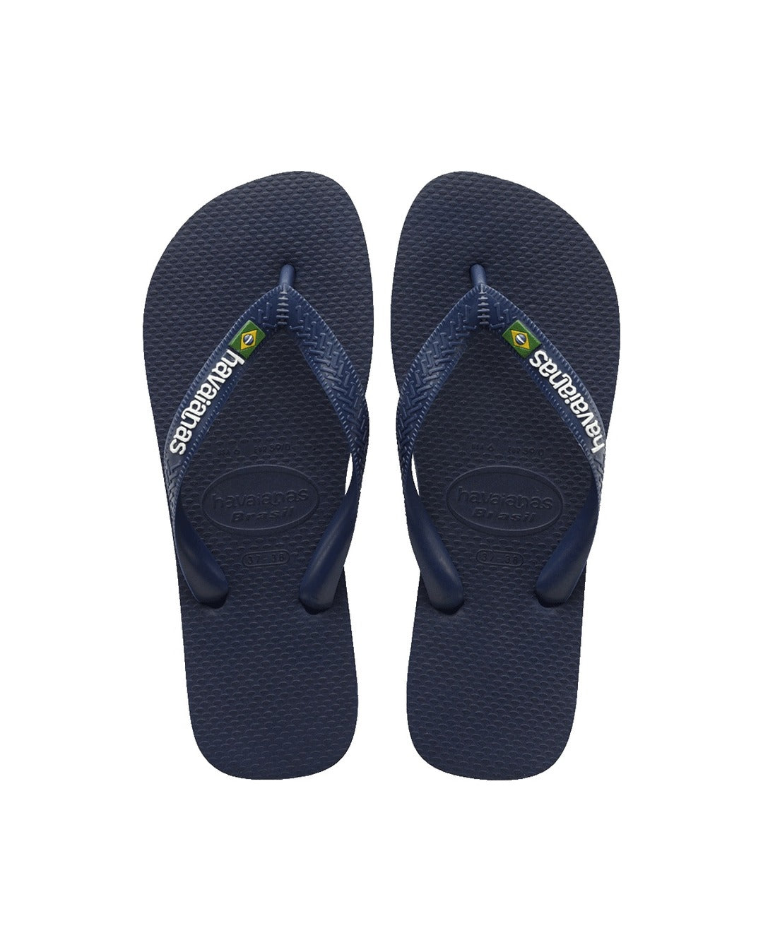 Brazil Logo Jandals - Navy - Havaianas
