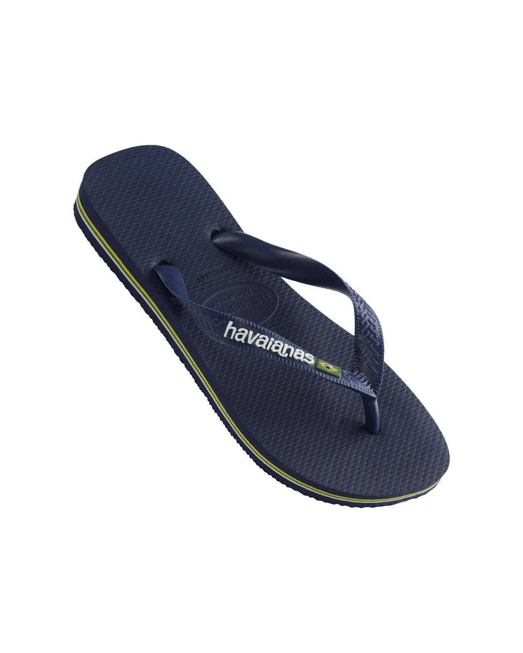 Brazil Logo Jandals - Navy - Havaianas