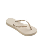 Slim Flatform Jandals - Beige - Havaianas